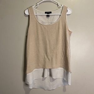 White House Black Market Top Large Sleeveless